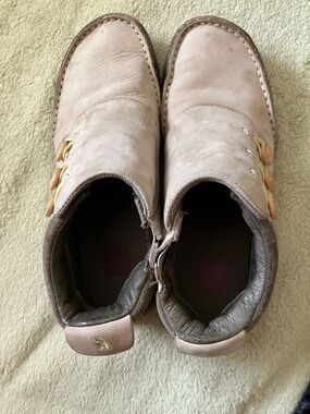 The North Face Women's Light tan/grey brown Ankle Boots